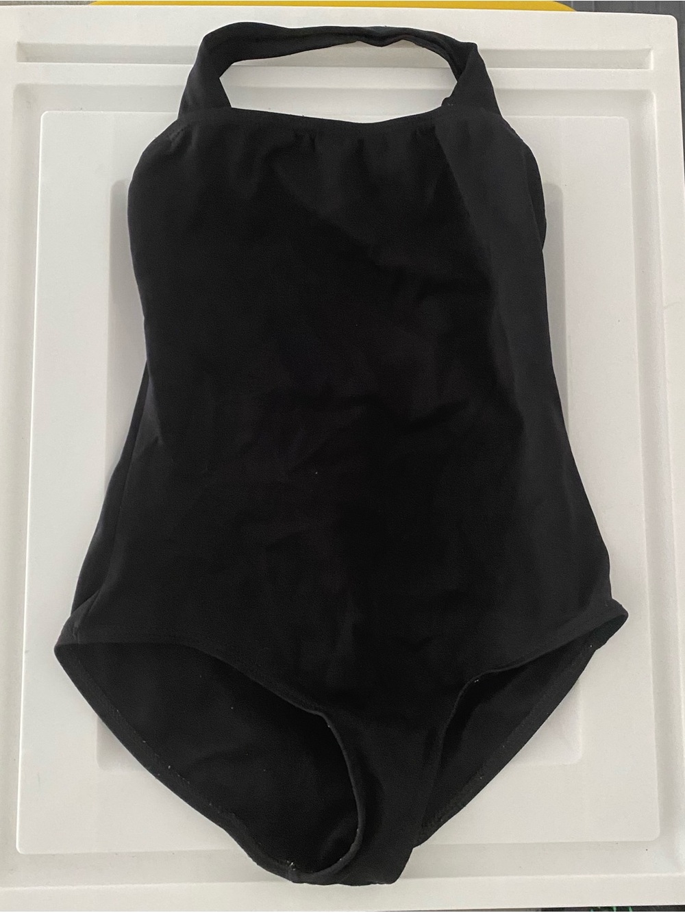 Capezio Halter Top Basic Black Leotard - Dance Classwear